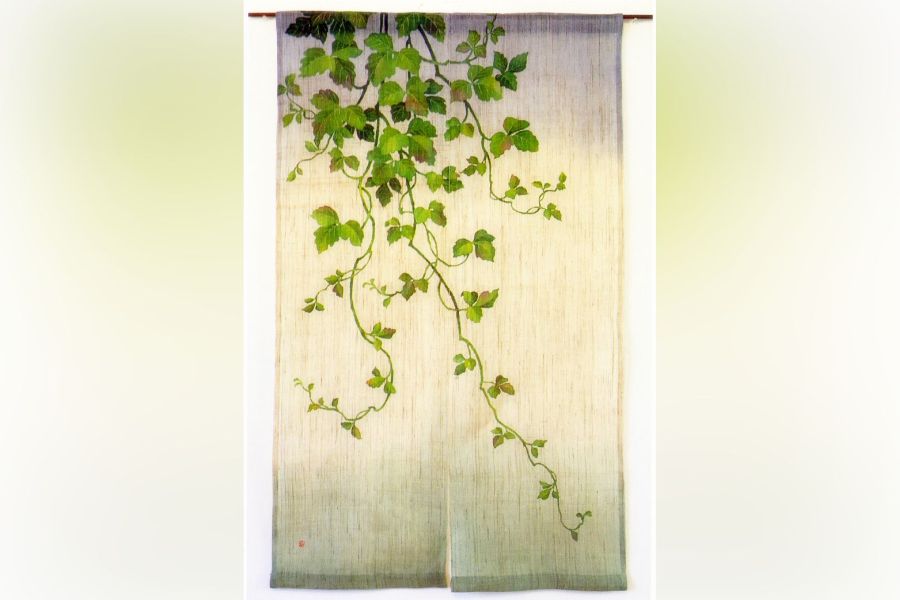 【新品未使用】草木染伝統工芸 田尾日出郎　布染めタペストリー 草木染伝統工芸 田尾日出郎染色展 本日終了 】 | 福島県郡山駅前