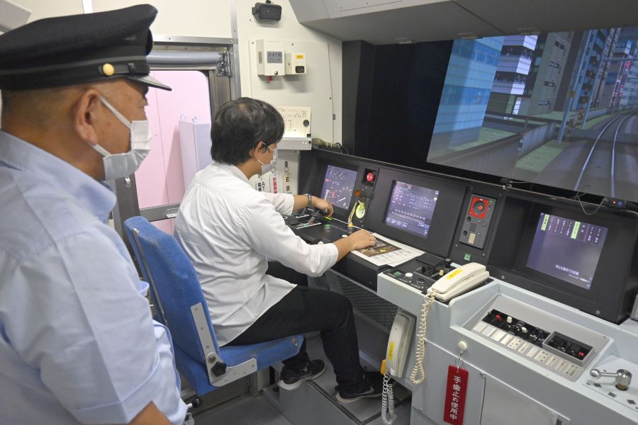 臨場感たっぷりと JR東日本がシミュレーター体験 | 桐生タイムス