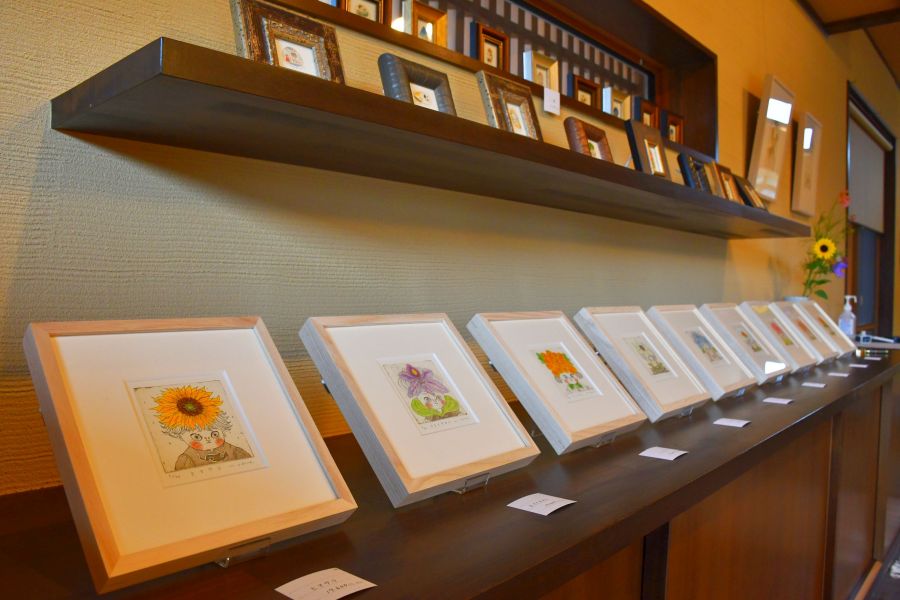 牧野博士モチーフの作品も きむらやで村上千彩銅版画展 | 桐生タイムス