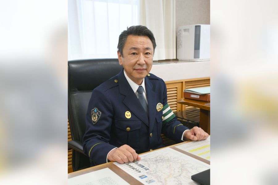 よろしく─桐生警察署長になった大木晋さん（58）「地道に諦めず捜査 