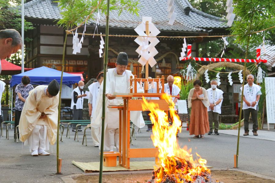 半年のけがれ清め無病息災祈る 比呂佐和神社で「夏越の大祓」 | 桐生タイムス