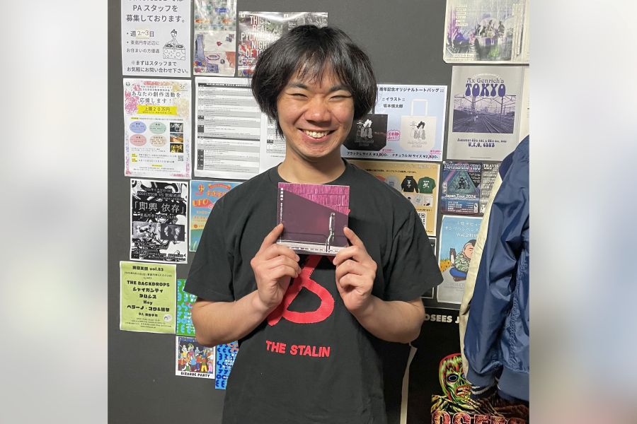 桐生市出身のシンガー・ソングライター桑原耀平さん（29） 初