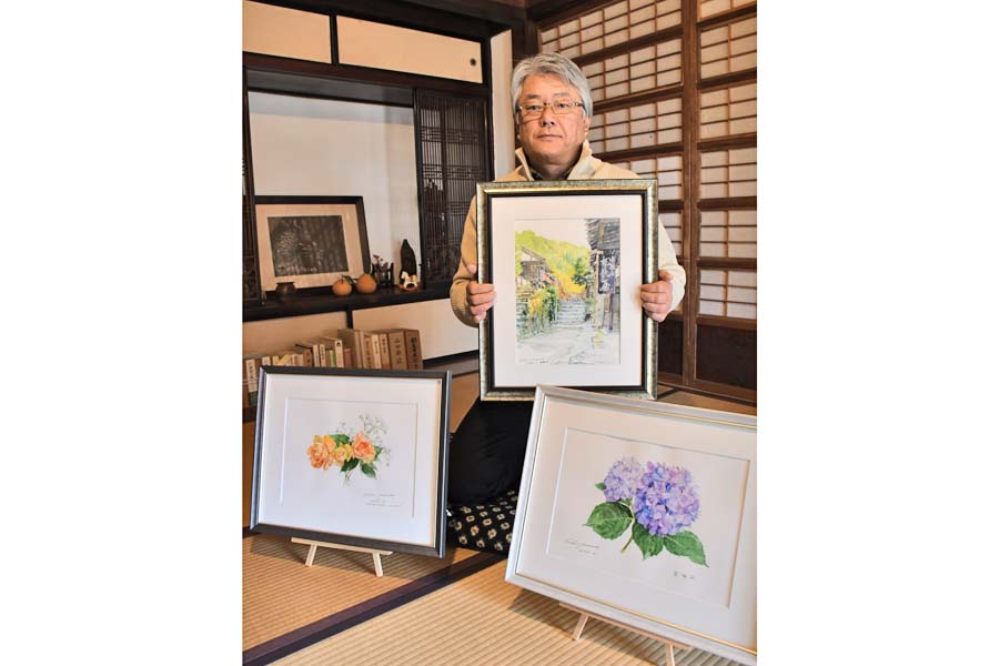 30日まで唐澤龍彦作品展 愛らしい動物イラスト36点展示 伊東屋珈琲