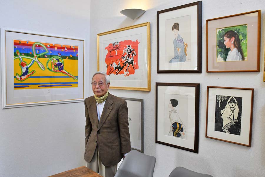 30日まで唐澤龍彦作品展 愛らしい動物イラスト36点展示 伊東屋珈琲