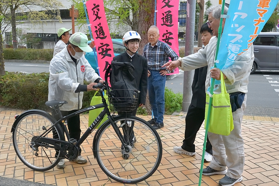 青切符」の制度周知も 自転車協同組合桐生支部、自転車の安全運転へ 