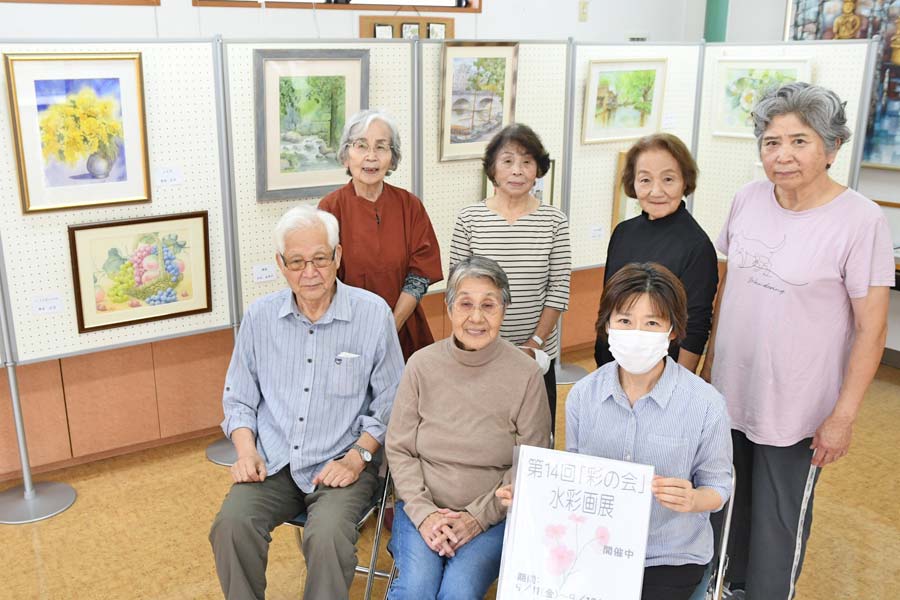 桐生天満宮がつなぐ縁 筑井孝子さん、重伝建のスケッチ展示 ギャラリー