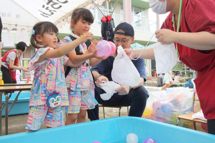 コロナ禍を越えてにぎやかに夏まつり 大間々南幼稚園 | 桐生タイムス