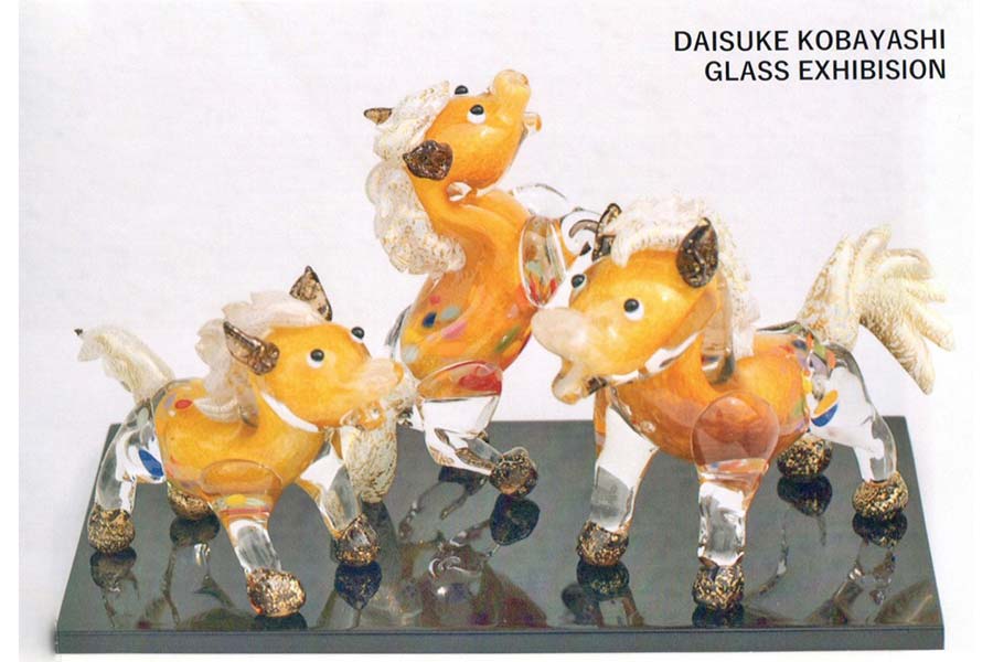 新里の工房「メルハバ」で小林大輔さんガラス展 22～24日 | 桐生