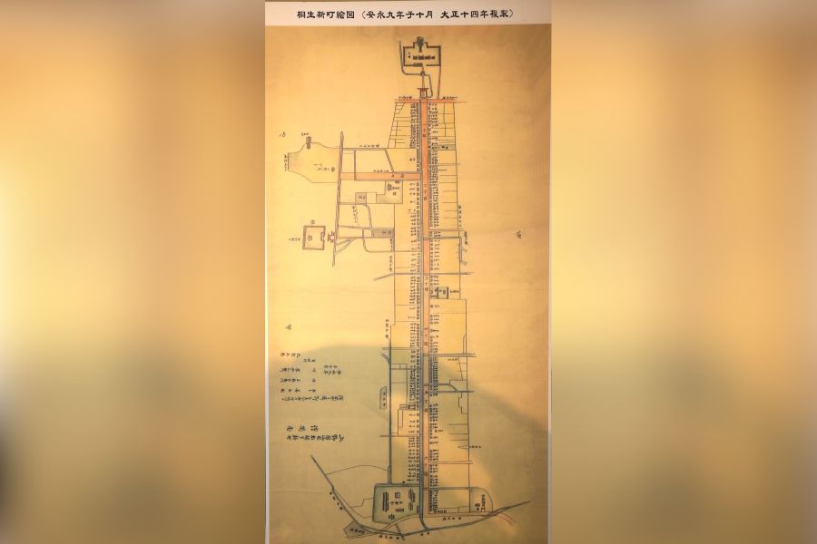 古地図探訪 描かれた桐生【３】 「桐生新町絵図」1780（安永９）年 | 桐生タイムス