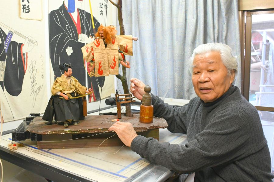 金曜インタビュー【268】 からくり人形師 佐藤貞巳さん（79） | 桐生