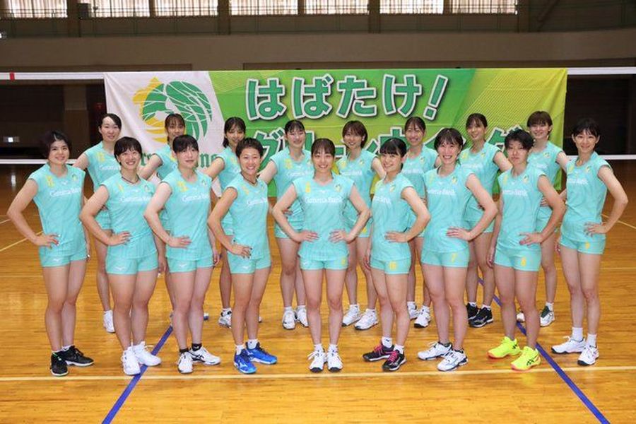 女子バレー・群馬グリーンウイングス SVリーグ参入 14・15日